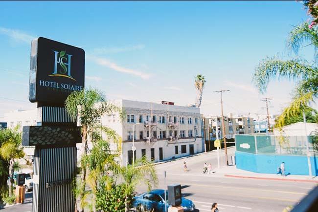 Hotel Solaire Los Angeles Buitenkant foto